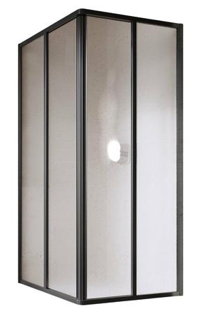 Dušikabiin Ravak SuperNOVA SRV2+SRV2 14V403O2ZGS, ruudukujuline, aluseta, 80 cm x 80 cm x 195 cm, must v./karastatud