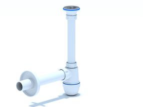 Sifoon vannitoavalamu jaoks Ani Plast C1000, 310 mm