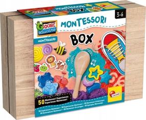 Моделирующий песок, c аксессуарами Lisciani Montessori, многоцветный
