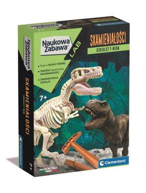 Комплект для раскопок, динозавр Clementoni T-Rex, белый цв.