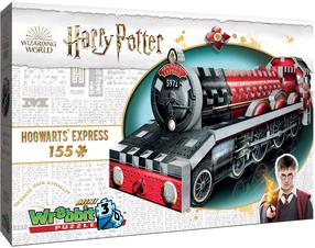 3D пазл Tactic Hogwarts Express Mini 397545, 155 шт., черный цв./красный цв.