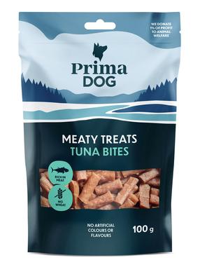Skanėstas šunims Prima Dog Meaty Treats Tuna Bites, 0.1 kg