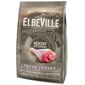 Sausas šunų maistas Elbeville Healthy Development Fresh Turkey, kalakutiena, 1.4 kg