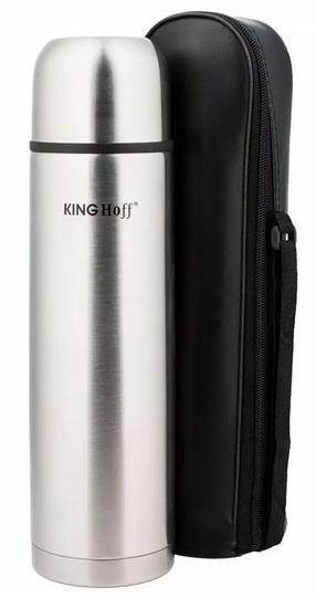 Termosas KingHoff Steel Thermos, 0.5 l, sidabro sp.