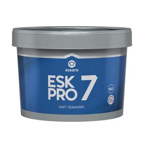 Краска для стен Eskaro A-VALGE, белый цв., 9 л
