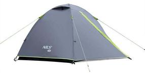 Trivietė palapinė Nils Camp Explorer NC6004, pilka sp., 270 cm x 150 cm x 110 cm