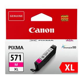 Tintes printera kasetne Canon CLI-571XL, rozā krās./violeta krās.