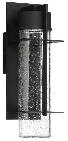 Sieninis lauko šviestuvas Quintiesse Eames M, 10W, LED, IP44, juoda sp., 11.4 cm x 36.6 cm