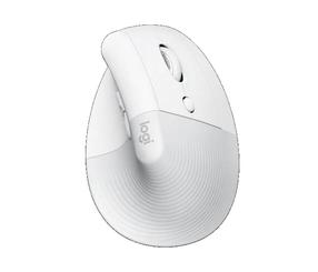 Juhtmevaba arvutihiir Logitech Lift Right, valge v.
