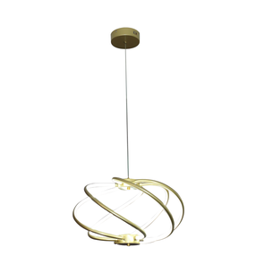 Šviestuvas lubų Light Prestige Kandor, LED, 3000 - 6000 °K, 1 x 45 W, aukso sp./balta sp. / aukso sp.