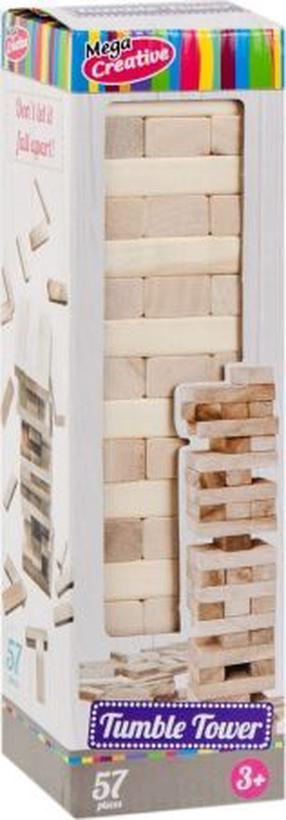 Žaidimas bokštas Jenga Mega Creative Tumble Tower MD26