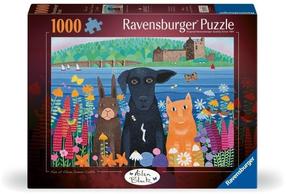 Dėlionė Ravensburger Fun At Eileen Doan Castle, 50 cm x 70 cm, 1000 vnt., įvairių spalvų