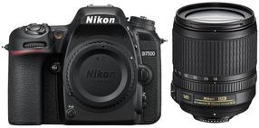 Veidrodinis fotoaparatas Nikon D7500 + AF-S DX NIKKOR 18-105mm F3.5-5.6G ED VR, juoda sp.