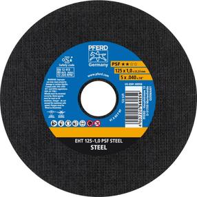 Griešanas disks leņķa slīpmašīnām Pferd EHT, 125 mm x 1 mm x 22.23 mm