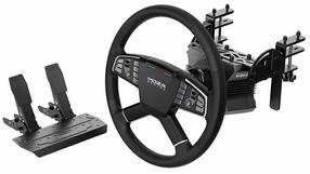 Spēļu stūre Moza Racing Trucking Simulator RS071, melna krās.