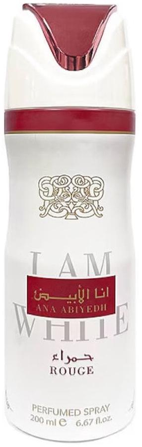 Dezodorants sievietēm Lattafa Ana Abiyedh Rouge I Am White, 200 ml