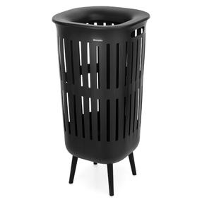 Skalbinių krepšys Brabantia Collect-It Hi, 55 l, juoda sp., 38.2 cm x 38.2 cm x 77.9 cm