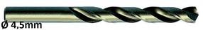 Metallist puur Exact DIN338, metall, hsse-co5, 4.5 mm