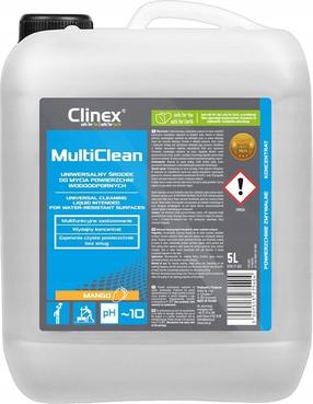 Универсальный очиститель Clinex Multi Clean Mango, для различных поверхностей/для стекла/для очищения, 5 л