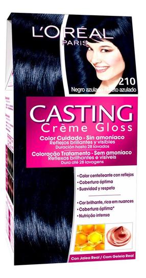 Plaukų dažai L’Oréal Paris Casting Creme Gloss, black blue sp., Black Blue 210