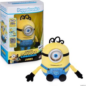 Interaktyvus žaislas Minions James, mėlyna sp./geltona sp.