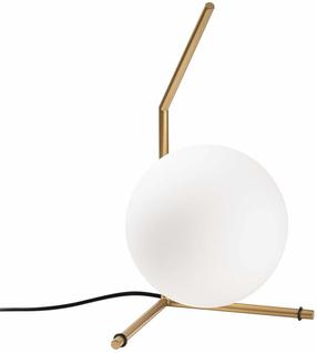 Настольные лампы Opviq Luminar 14166, G9, 8Вт, белый цв./золотой цв.