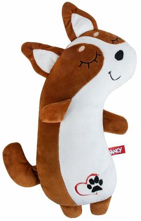 Плюшевая игрушка собака Fancy Corgi, коричневый цв., 28 см