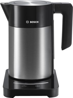 Elektrinis virdulys Bosch TWK7203, 1.7 l, juoda sp./nerūdijančiojo plieno sp.