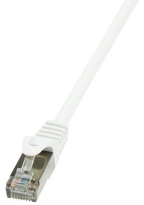 Laidas Logilink Patch Cable Cat.6 F/UTP EconLine RJ-45 8P8C, RJ-45 8P8C, 7.5 m, balta sp.