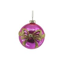 Eglutės žaisliukas Christmas Touch EBR540308, violetinė sp., stiklas
