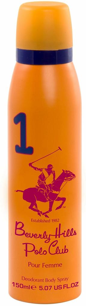 Deodorant naistele Beverly Hills Polo Club Woman One, 150 ml