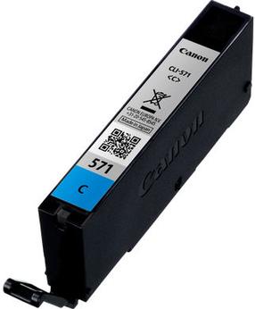 Rašalinio spausdintuvo kasetė Canon CLI-571C, mėlyna sp.