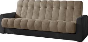 Sofa-lova Garett Monolith 09, Monolith 97, šviesiai ruda sp./tamsiai pilka sp., 85 x 210 cm x 90 cm