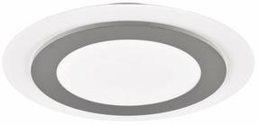 Lampa plafons Trio Morgan 641519207, LED, 2700 - 6500 °K, 1 x 42 W, balta krās./niķeļa krās. / niķeļa krās.