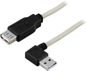 Juhe Deltaco Extender USB2-102A USB Type-A Male, USB Type A Male, 0.2 m, must v.