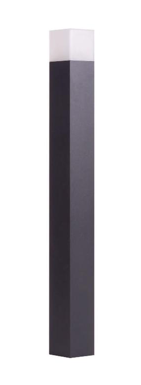 Brīvi stāvošs āra gaismeklis Su-Ma Cube CB-830, 20W, E27, IP44, melna krās., 8 cm x 83 cm