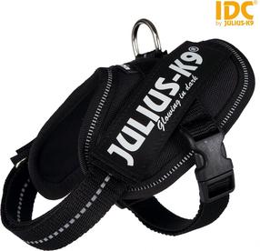 Petnešos šunims Trixie Julius-K9 IDC, juoda sp., 400 - 530 mm x 22 mm, S/40-53 cm