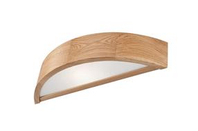 Valgusti seinale Lamkur LD.PD-6.3 37991, E27, 1 x 60 W, valge v. / pruun v.