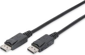 Провод Digitus DB-340100-020-S Displayport Male, Displayport Male, 2 м, черный цв.