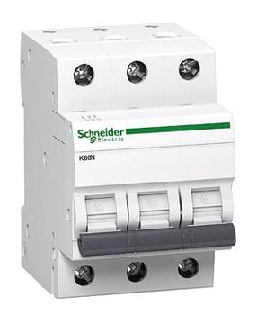 Автоматический переключатель Schneider Electric K60N, 3P, C, 6kA, 32 а