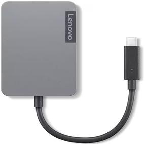 Adapteris Lenovo USB-C Travel Hub Gen2 GX91A34575 USB-C male, HDMI/RJ-45/USB/VGA female, pilka sp.