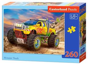 Puzle Castorland Monster Truck 260 el. B-27330, 32 cm x 23 cm, 260 gab., daudzkrāsaina