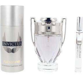 Kinkekomplektid meestele Paco Rabanne Invictus EDT + EDT Mini + Deospray