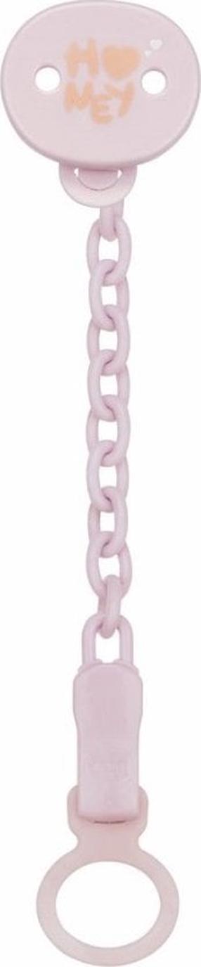 Māneklīšu un zobu riņķu turētājs Chicco 40841, 0 mēn., rozā krās.