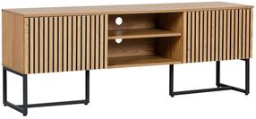 TV staliukas Home4you Hampton, ąžuolo sp., 160 cm x 40 cm x 60 cm