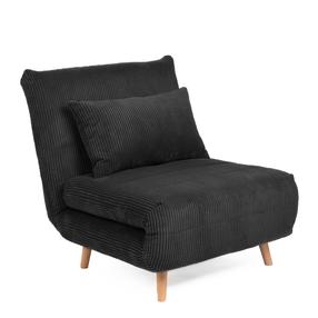 Sofa-lova Homla Solace 871622, juoda sp., 91 x 83 cm x 84 cm