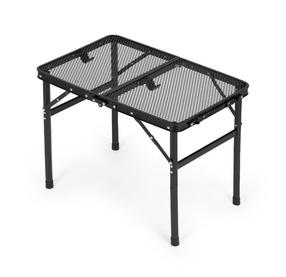 Stovyklavimo stalas MultiGarden, juoda sp., 60 cm x 40 cm x 49 cm