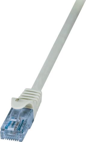Laidas Logilink Patch Cat.6A 10GE Home U/UTP RJ-45 8P8C, RJ-45 8P8C, 3 m, pilka sp.