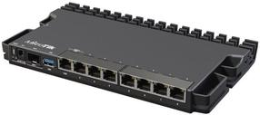 Maršrutizatorius MikroTik RB5009UG+S+IN, juoda sp.