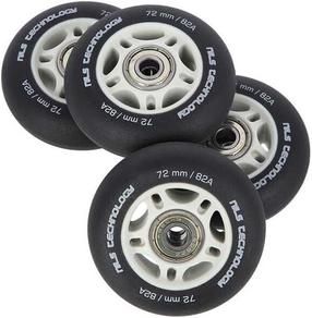 Ritenis Nils Extreme Wheel Set, 72 mm x 24 mm x 72 mm